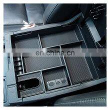 Interior Accessories Parts Silicone Armrest Rest Storage Box Center Control Console Organizer Tray For Toyota Tundra 2014-2021 thumbnail-5