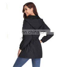 Wholesale Custom Brand Womens Jackets Denim Outdoor Waterproof Down Jacket Custom Hoodies Plus Size Coat thumbnail-3