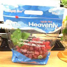 Zipper Pocket, Vegetable Pack, UV Coating Print Doypack, Food Packaging, Fruit Slider Ziplock Storage Pack thumbnail-4