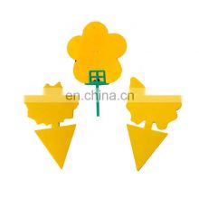 OEM Wholesale Cheap Hot Garden Jardin Garten Yellow Butterfly Shape Sticky Glue Insect Fly Killer Traps Factory Direct Price