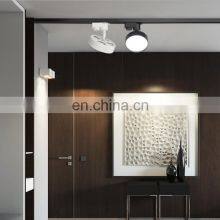 Commercial LED COB Indoor Downlighting Hotel Home Ceiling Rail Lamp Round LED Track Light thumbnail-2