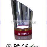 2015 Newest Bottle Glorifier , Acrylic Bottle Glorifier With Led for Advertisement