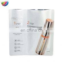 Custom Printed Essence Lotion Skin Mask Foil Flat Pouch Mylar Holographic Packaging Bags for Cosmetic Cream thumbnail-1