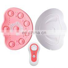 Wireless Silicone Chest Massager Red Blue Light Lactation Massage Care Hot Vibrating Breast Massager Machine thumbnail-1