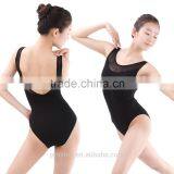 (WG06034) Black Ballet Leotard, High Cut Leotard, Tank Spandex Leotard thumbnail-1