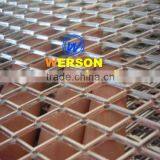 Aluminium Expand Machine Mesh Grille,silver and Powder Coatednded Mach