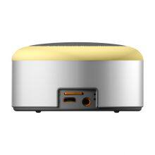 Custom Portable RGB BT Speaker 5.0 Verson Mini LED Light Bass Colorful Wireless Speaker thumbnail-3