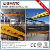 Crane factory price Double Beam Two Trolley Overhead Crane With High Quality