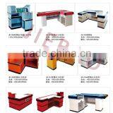 JB-055 Beautiful Metal Commercial Supermarket Cashier Checkout Counter thumbnail-3