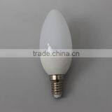2835smd 2700k 3w 4w 5w Ceramics Candle Led Light E12 E14 Frosted Glass