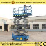 Self-propelled Four Mobile Scissor Hydraulic Lifts/auto-walking Scissor Lift Work Platform thumbnail-5