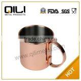 16oz Stainless Steel Moscow Mule Copper Mug