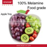 D522 Apple fruit tray melamine tray