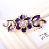 Large Flowers and Leaves Hair Clips, Hair Hair Accessories, Spring Clip Hair Clips thumbnail-3