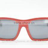 2015 New Fashion Handmade Custom China Polarized Skateboard Wooden Sunglasses(SS1010) thumbnail-2