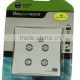 Four Channels Infrared Remote Control Light Switch