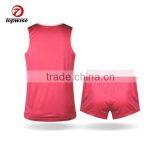 WOMENS l Quick-dry Red Waistcoat Set for Sublimation thumbnail-2