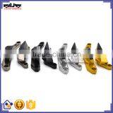 BJ-FS-MT07 Motorcycle CNC Aluminum 6061 and POM Golden Left and Right Frame Sliders Crash Protector for Yamaha MT07 13-15 thumbnail-5