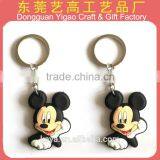 Eco-friendly Double Sided Soft PVC 3d Cartoon Keyrings thumbnail-3