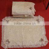 Jacquard Lace Bed Set /bedding Sheet 3 Pcs