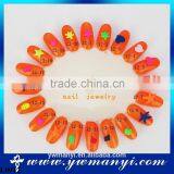 2016 newest colorful nail art Jewelry 3D metal nail art decoration L0012