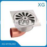 4inches Brass Floor Drain for Bathroom/Wash Room Shower Floor Drain/Kitchen Use Copper Anti-odor Floor Drain/SS Home Floor Drain thumbnail-4