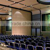 china manufacturer aluminium high quality folding wooden partition for Multi-functional Hall