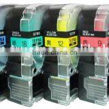 Tepra Pro Tape - Comes With 6 Colors: White, Clear, Red, Yellow, Green, & Blue