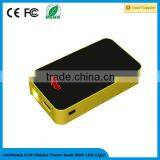 10000mAh LCD Screen Universal Charger Harga Power Bank With Led Light PS-328