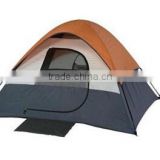 Double layer two person door round flysheet family travel tent camping tent