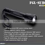 Magnetic Switch Rechargeable Led XML T6 Diving Flashlight thumbnail-3