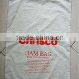 White Hopping Bag ,shopping Bagcheap Canvas Bucket Drawstring Bag Design-5 thumbnail-5
