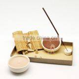 Holiday Scented Candle Set With Ceramic Bowl thumbnail-1