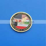 personalized US country flag eagle challenge coins