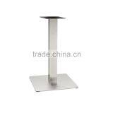 Dining Table Set Custom Metal Tube Square Table Base With Stainless Steel Leg thumbnail-3