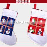 Christmas Tree Accessories Small Xmas Stocking Hanging Decorations thumbnail-5