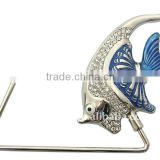 New design fish shaped handbag hanger,Weight Capacity:7kg