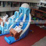 Bear Polar Triple Slide Giant Inflatable Dry Slide for Kids Supplier's Choice thumbnail-2
