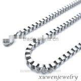 2mm Womens High Polished Box Type 316l Stainless Steel Neck Chains