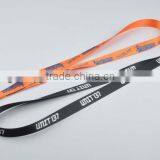 Customized flat polyester lanyard