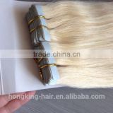 Wholesale 100% unprocessed virgin skin weft tape remy hair extensions cheap double drawn tape hair extensions