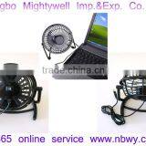 180 Degree Rotate Mini Desktop USB Portable Cooling Fan thumbnail-4