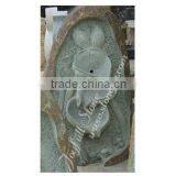 Natural Stone Fountains, Natural Water Fountain With Lotus Feature