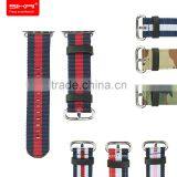 Luxury Woven Nylon Watch Band For Apple Watch Loop For Iwatch Smart Watch 38mm 42mm thumbnail-2