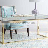 Latest Modern Wooden Executive Office Desk Side Table Design