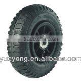 8x2.50-4 Pneumatic Rubber Wheel for Trolley/plastic Rim Wheel/ Air Rubber Tire
