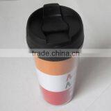16oz Double Wall Plastic Water Mug thumbnail-2