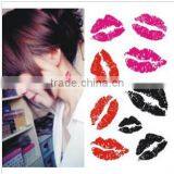 New fashion glitter lip tattoo/lip tatoo