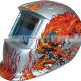 Welding Shield Mask of Skull Flame thumbnail-1