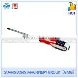 High Grade Screwdriver With Rubber-plastic Handle